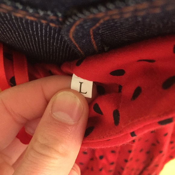 SOLD——- NWOT- Red, retro style dress - Picture 4 of 4